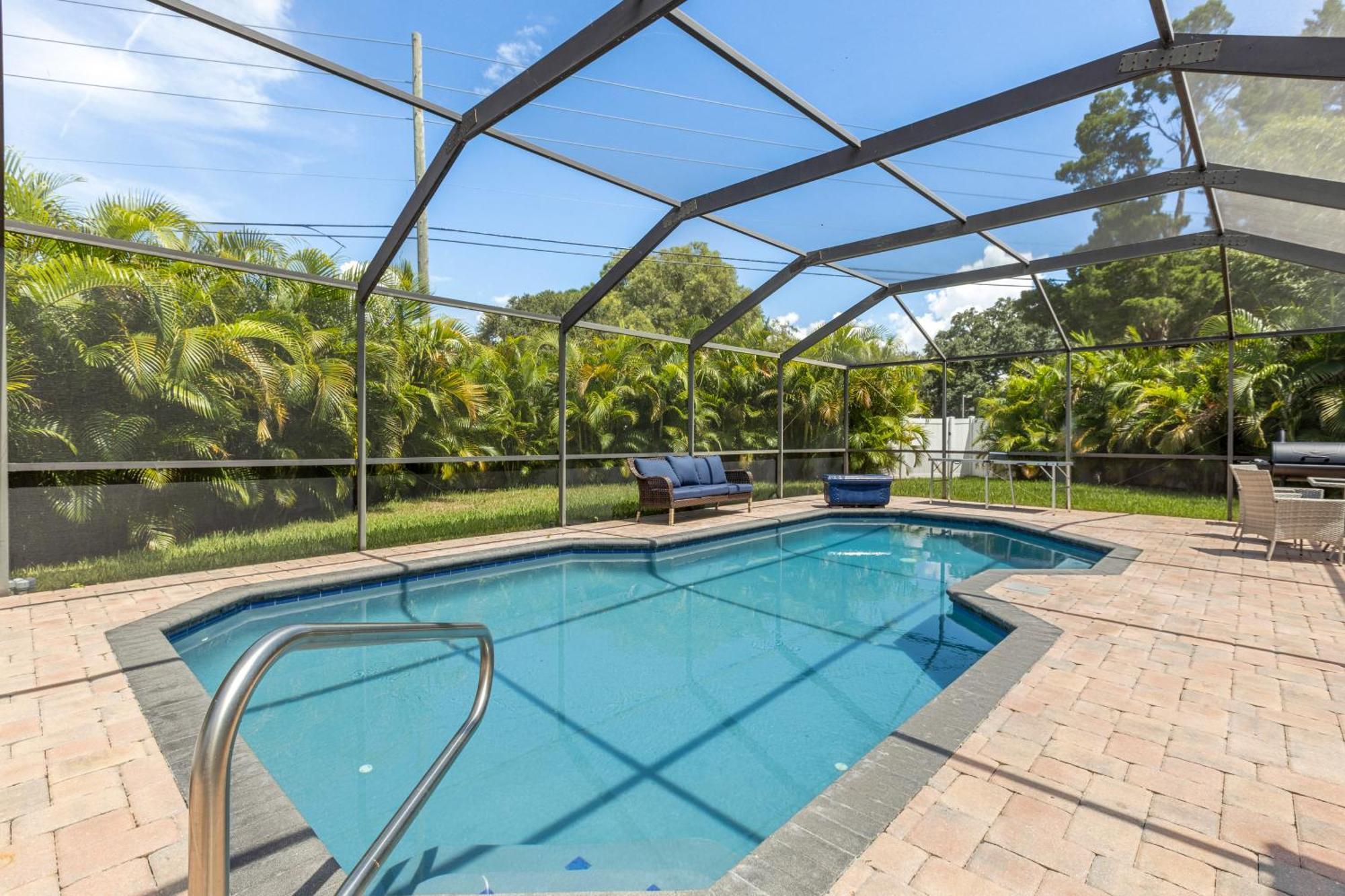 Relaxing Coastal Comfort - Heated Pool Clearwater Luaran gambar