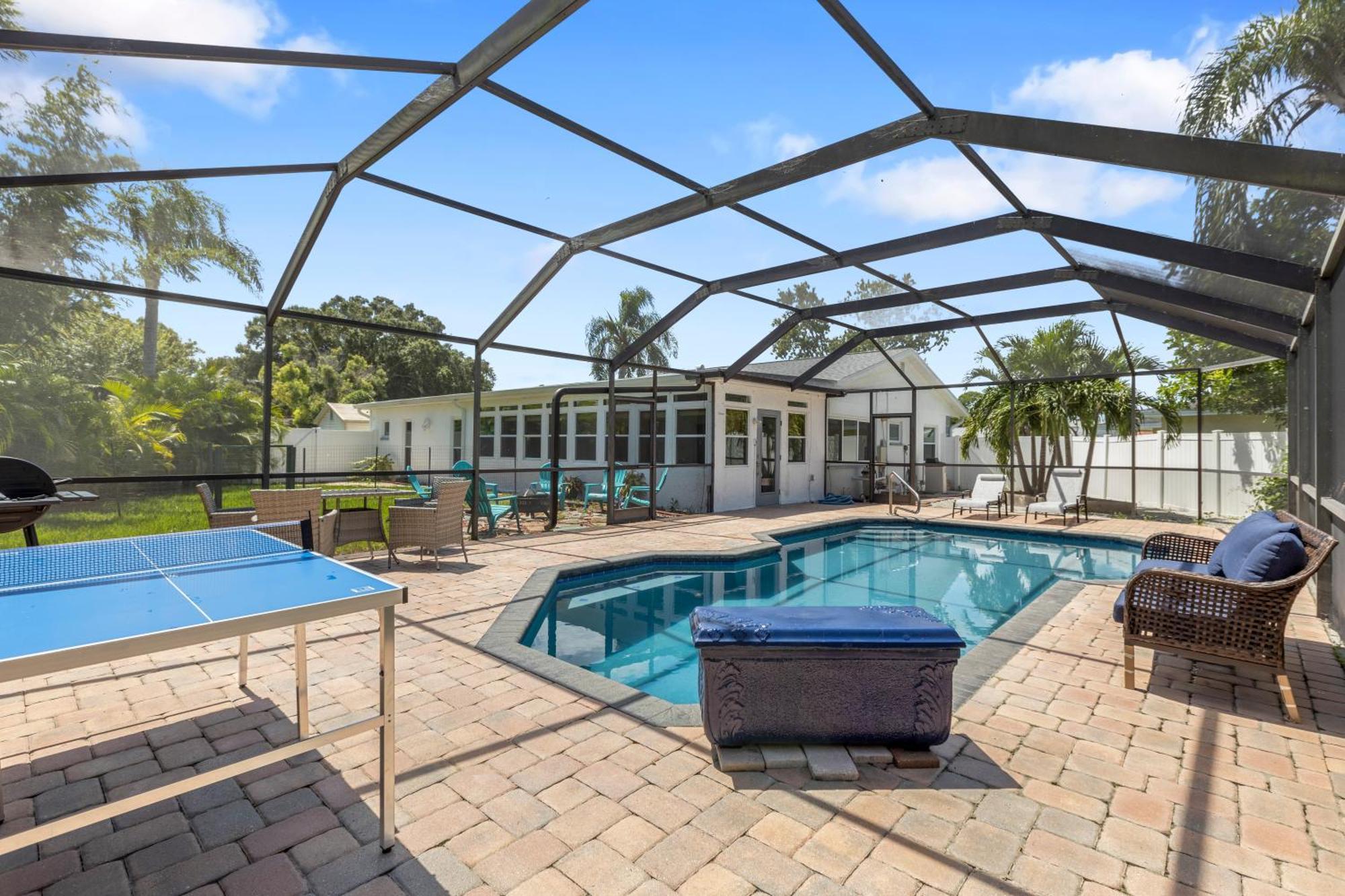 Relaxing Coastal Comfort - Heated Pool Clearwater Luaran gambar